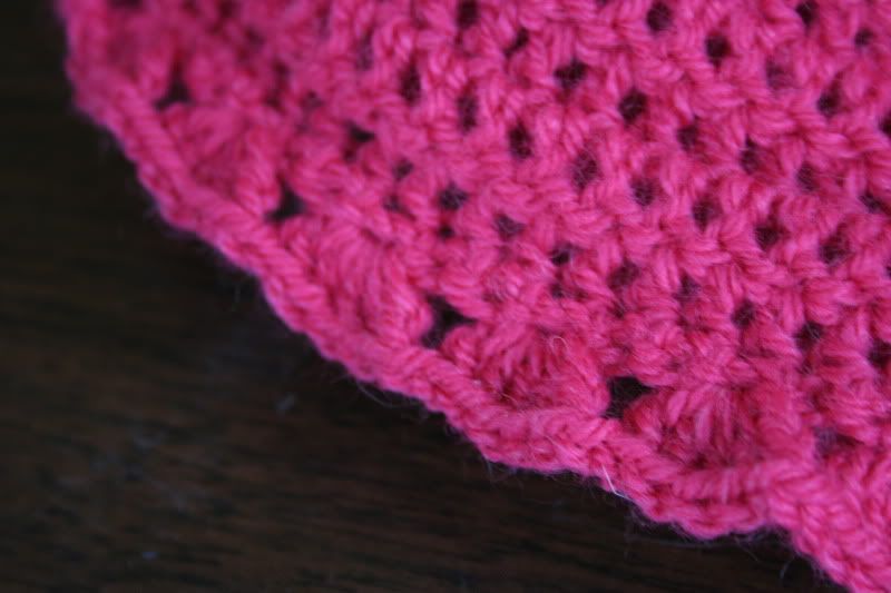 crocheted hat