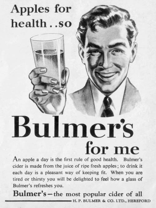 bulmer's vintage ad