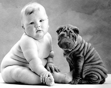 fat baby and wrinkly charpet