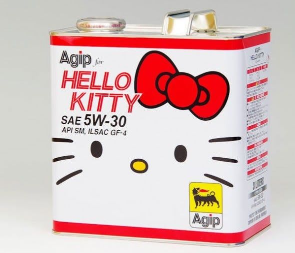 hello kitty engine oil