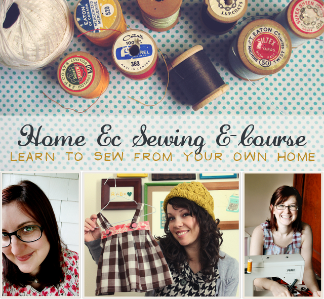 home ec course by freckled nest