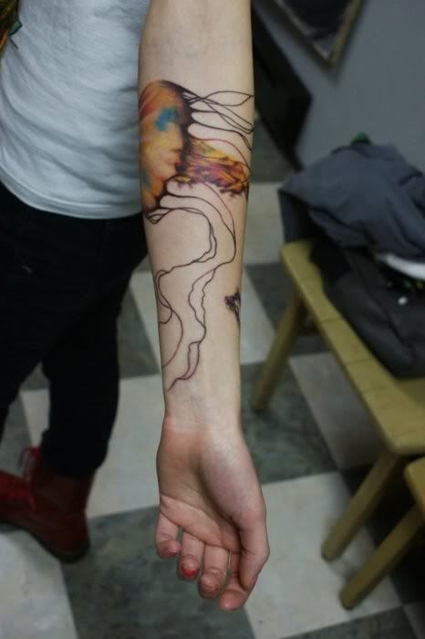 jellyfish tattoo