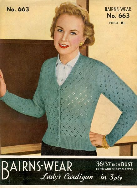 vintage knit patterns