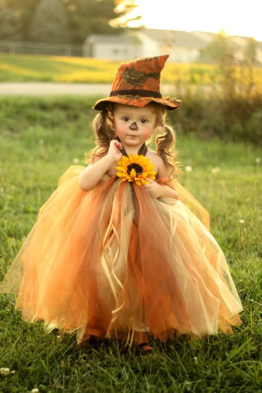 kids scarecrow costume