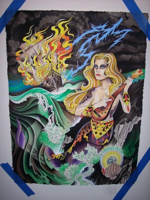 neal scoggins mermaid painting