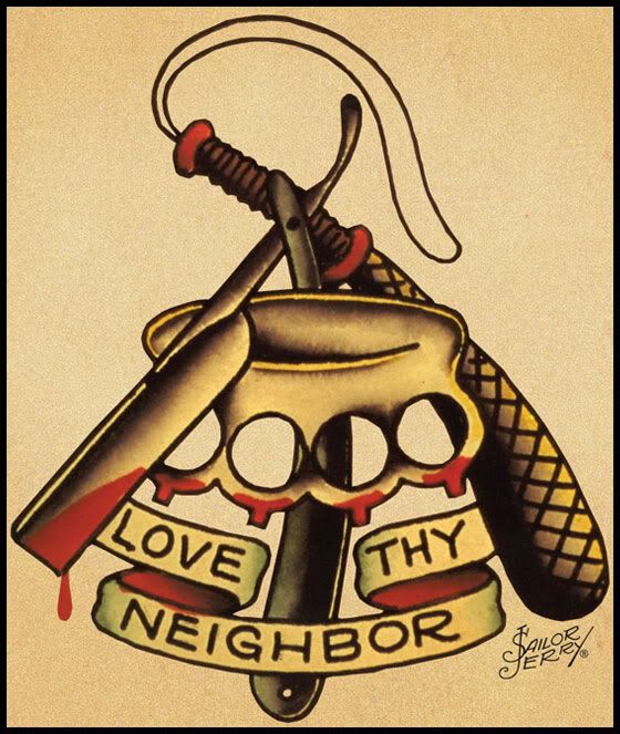 sailor jerry love thy neighbor