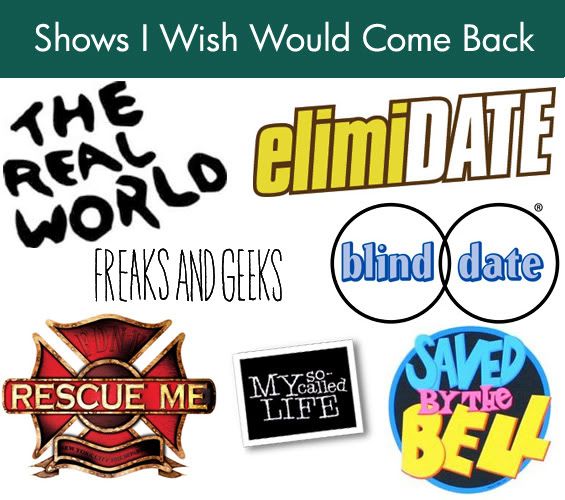 shows i wish would come back 30 days of lists