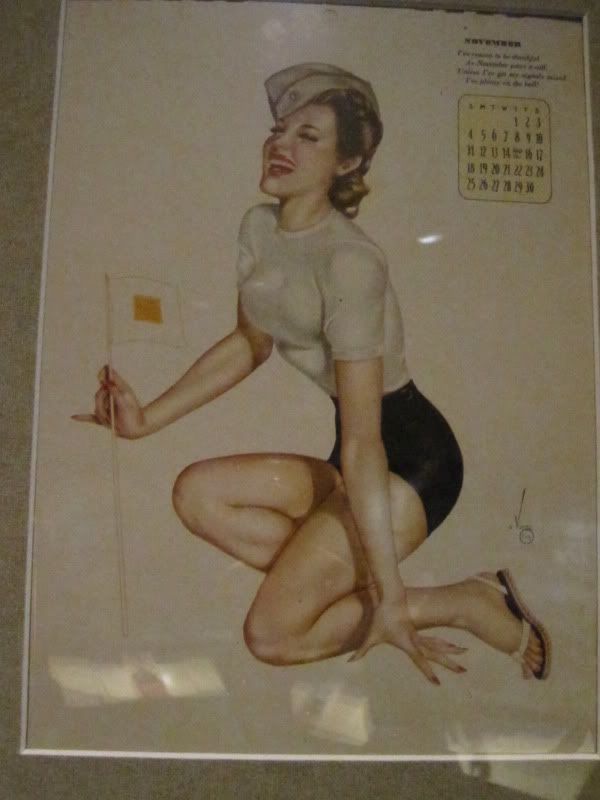 wwii pin-up