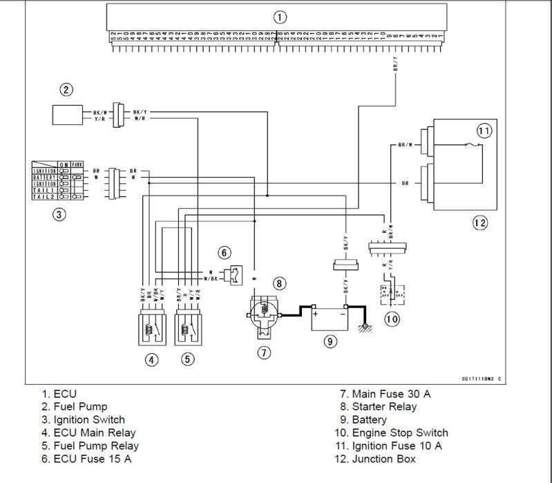 Wiring Harness For Kawasaki 636 Wiring Diagram Echo