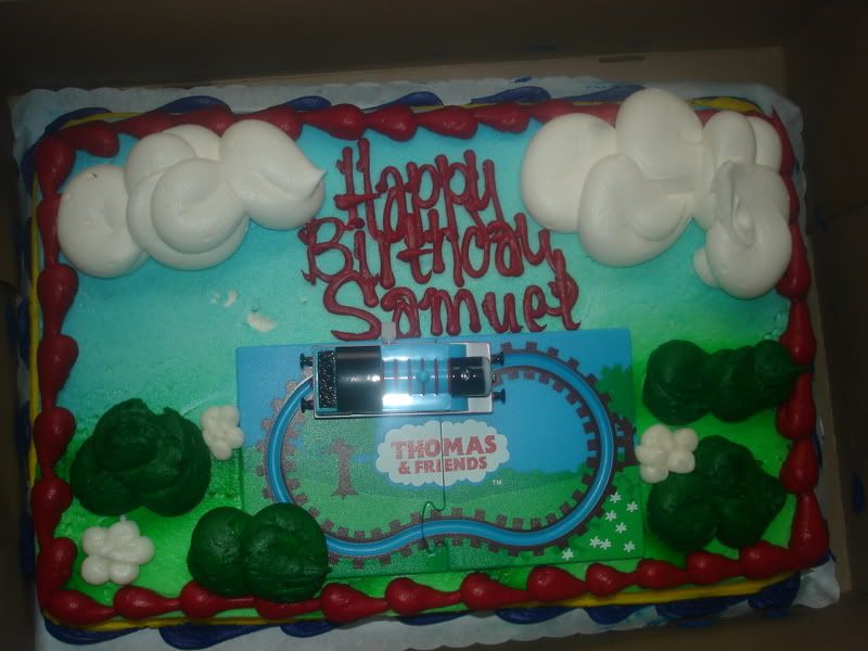 Samuel's Thomas cake