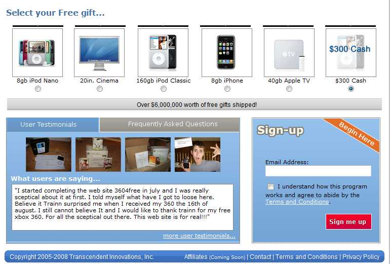 How to a free ipod! Sign Up! Click Here!