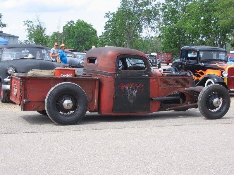 Re Fenderless Hot rod Trucks Need to see them