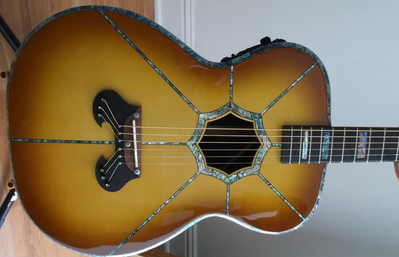 Century custom acoustic guitar 