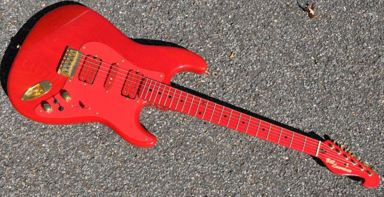 Guitar Blog: Bill Lawrence very red hardtail Strat from Japan