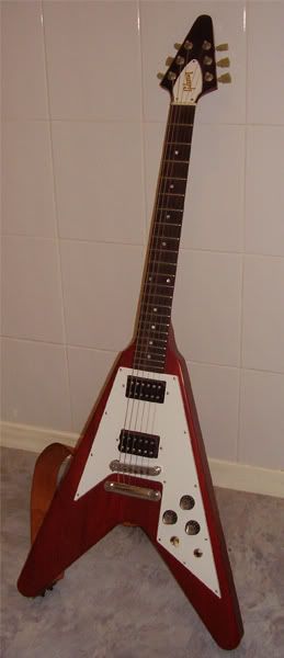 Gibson Flying V Faded Cherry