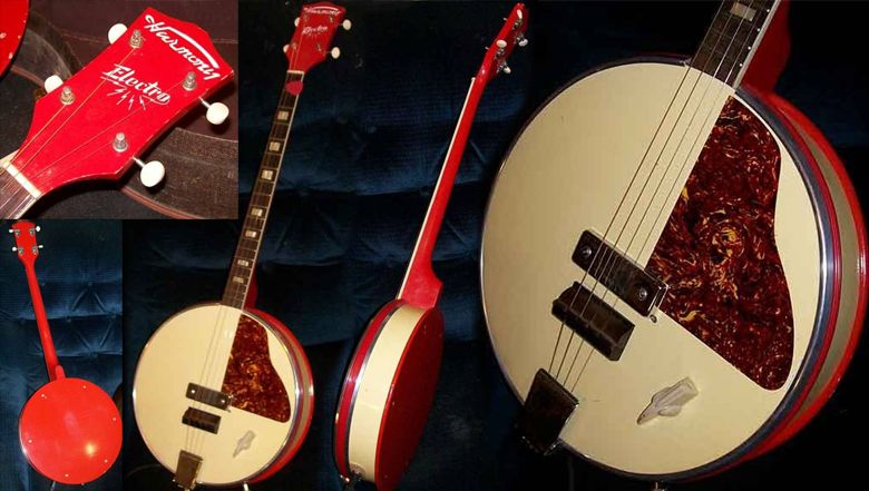 harmony electric banjo