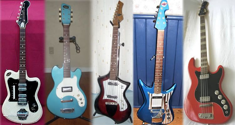 The Guitarz September 2008 pick of the guitars on eBay
