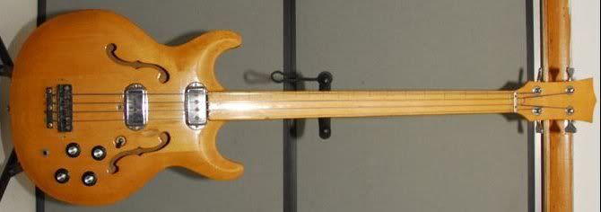 Hollowbody Fretless Bass