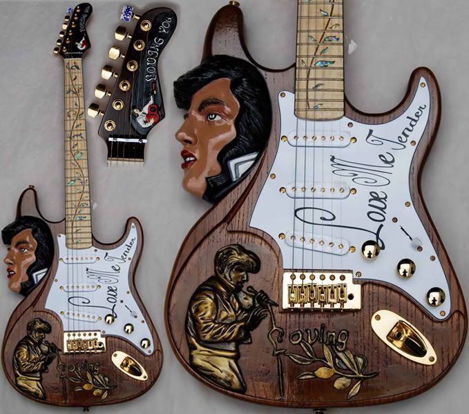 Elvis Love me Tender guitar