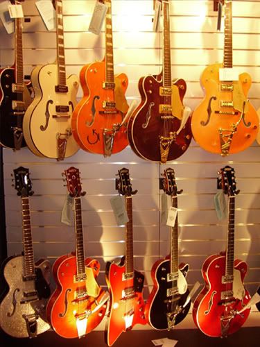 A gathering of Gretsches