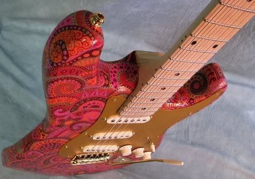 Hand-painted Strat
