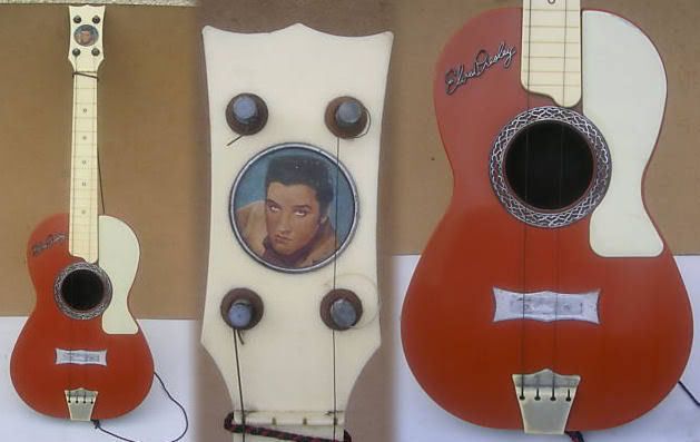 Plastic Elvis Guitar