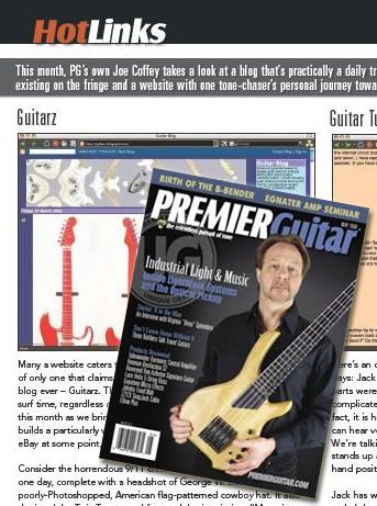 Premier Guitars Magazine review Guitarz blog