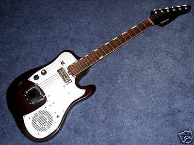 Silvertone amp guitar