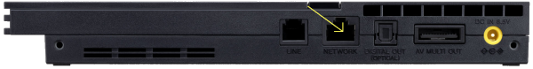 PS2 Slim Ethernet Port