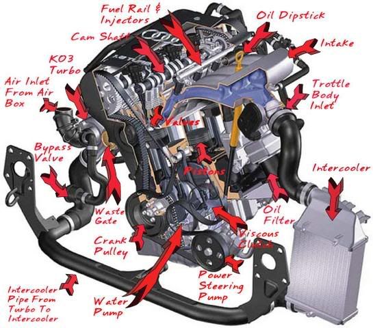 Anybody Have  A Engine Diagram Pic