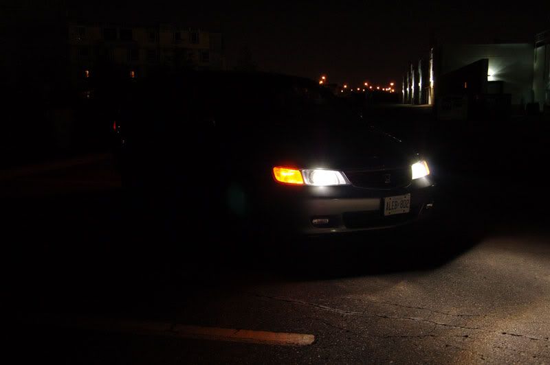 Projector HID lights beam pattern