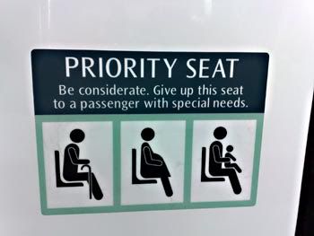 Give up your seat
