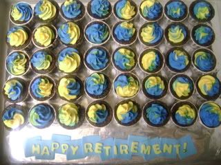 Happy Retirement Cupcakes | I♥cuppycakes!