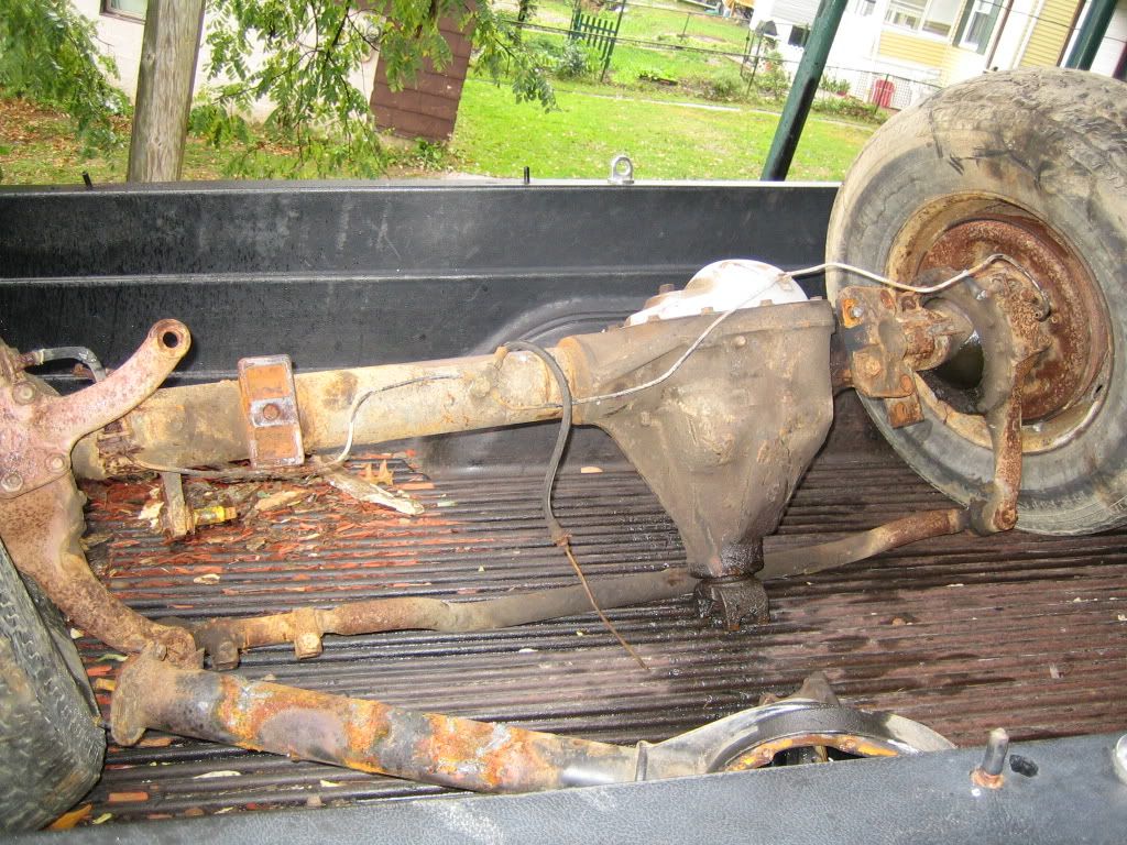 M715 Front Dana 70, closed knuckle western PA 4x4