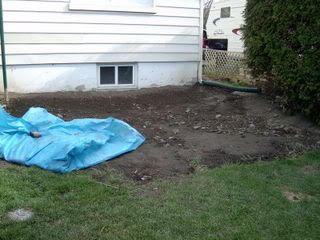 old patio gone goodbye