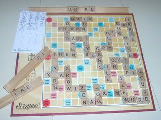 scrabble at the cottage