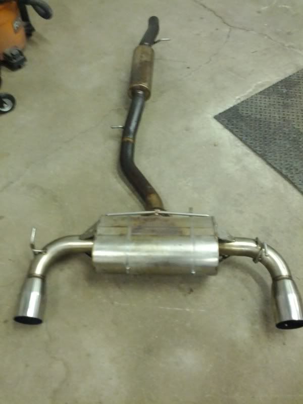 FS MKIV R32 Stainless Neuspeed Exhaust VW Vortex Volkswagen Forum