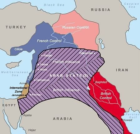 Sykes Picot Agreement between