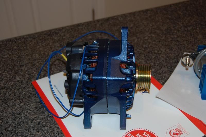 My Excessive Amperage 200 amp HO Alternator with voltage regulator for