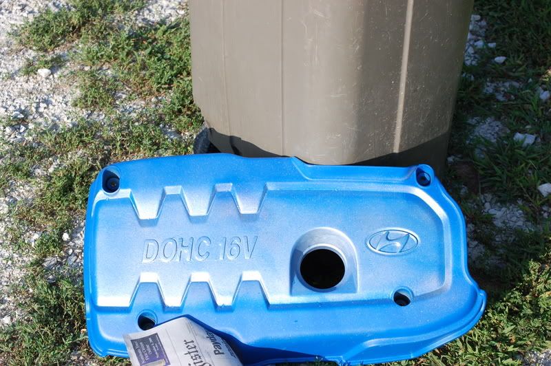 Painted My Engine Cover Hyundai Forums