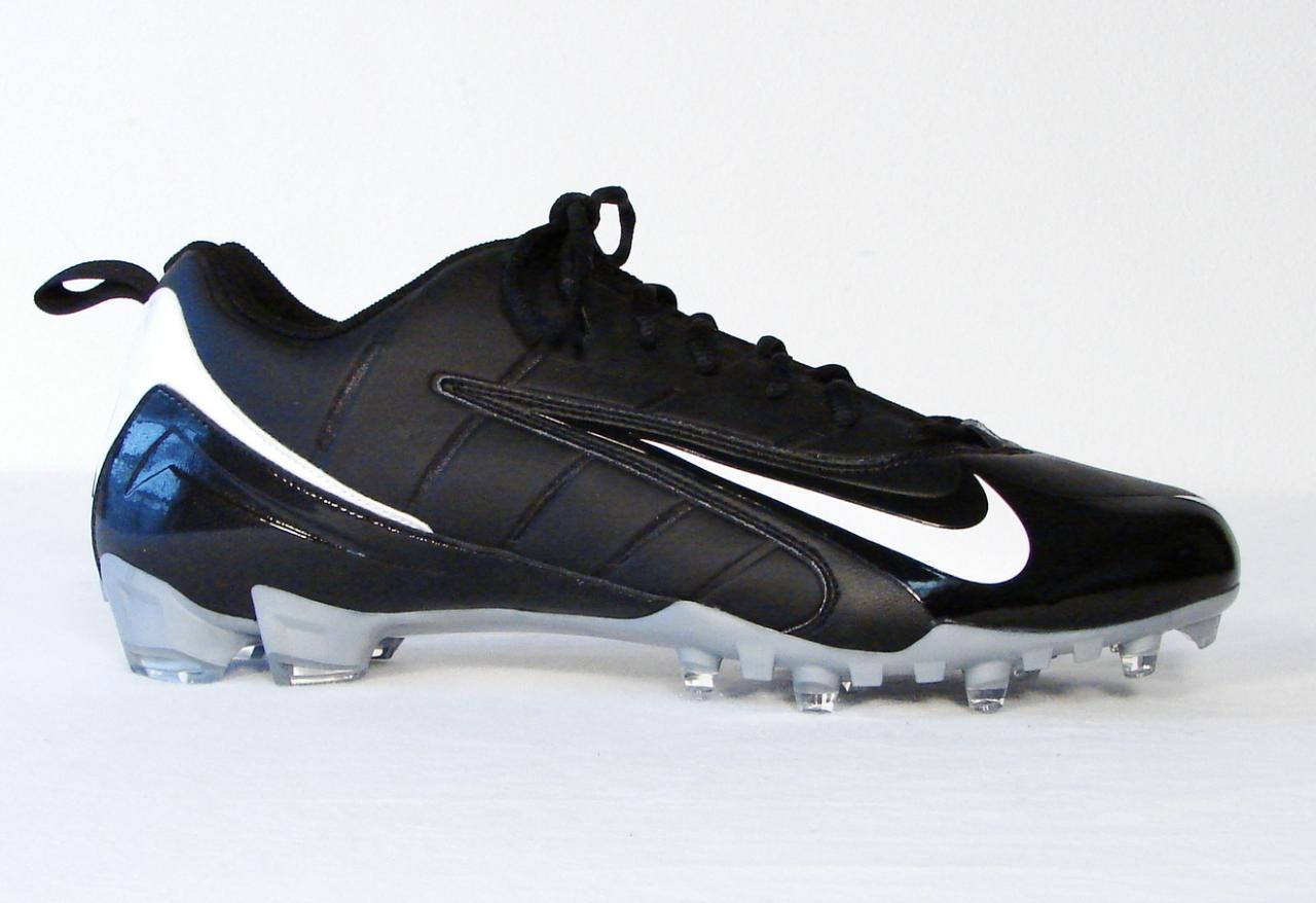 nike football shoes black and white