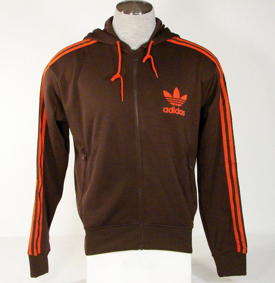 tan adidas track jacket