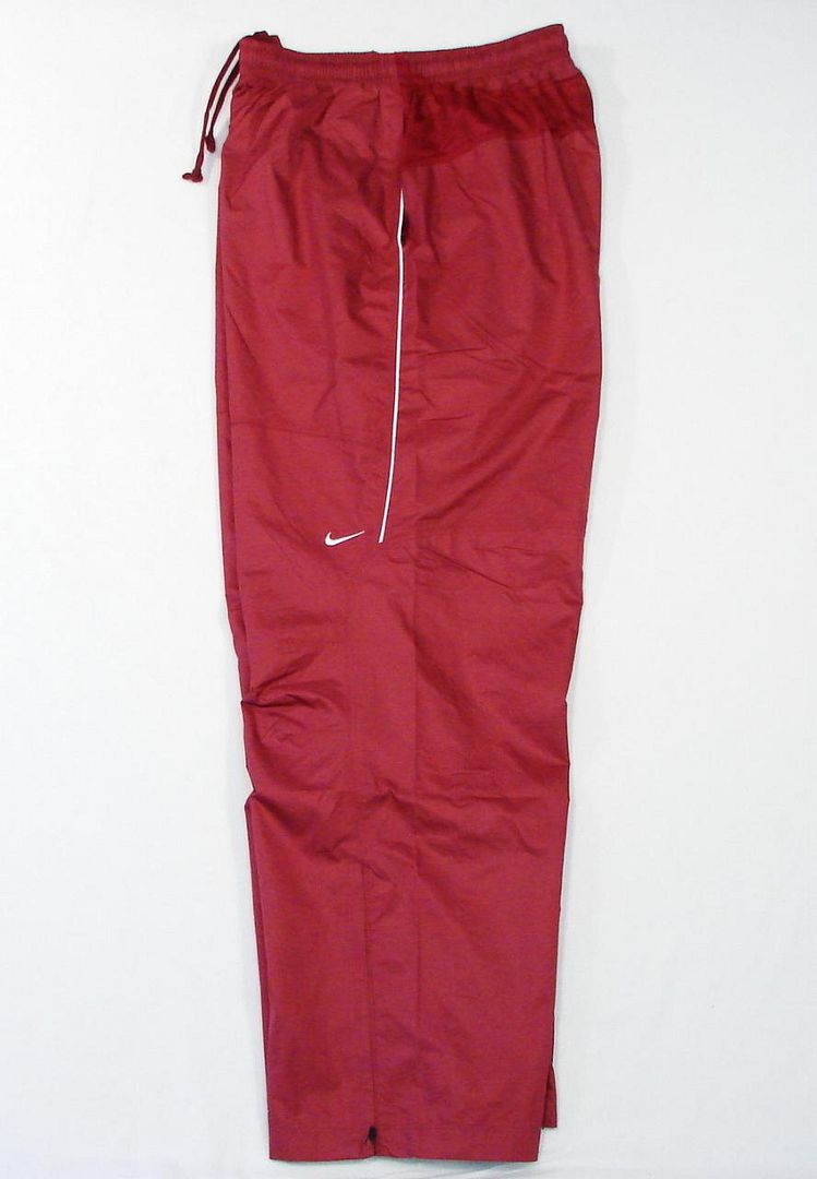 nike red track pants