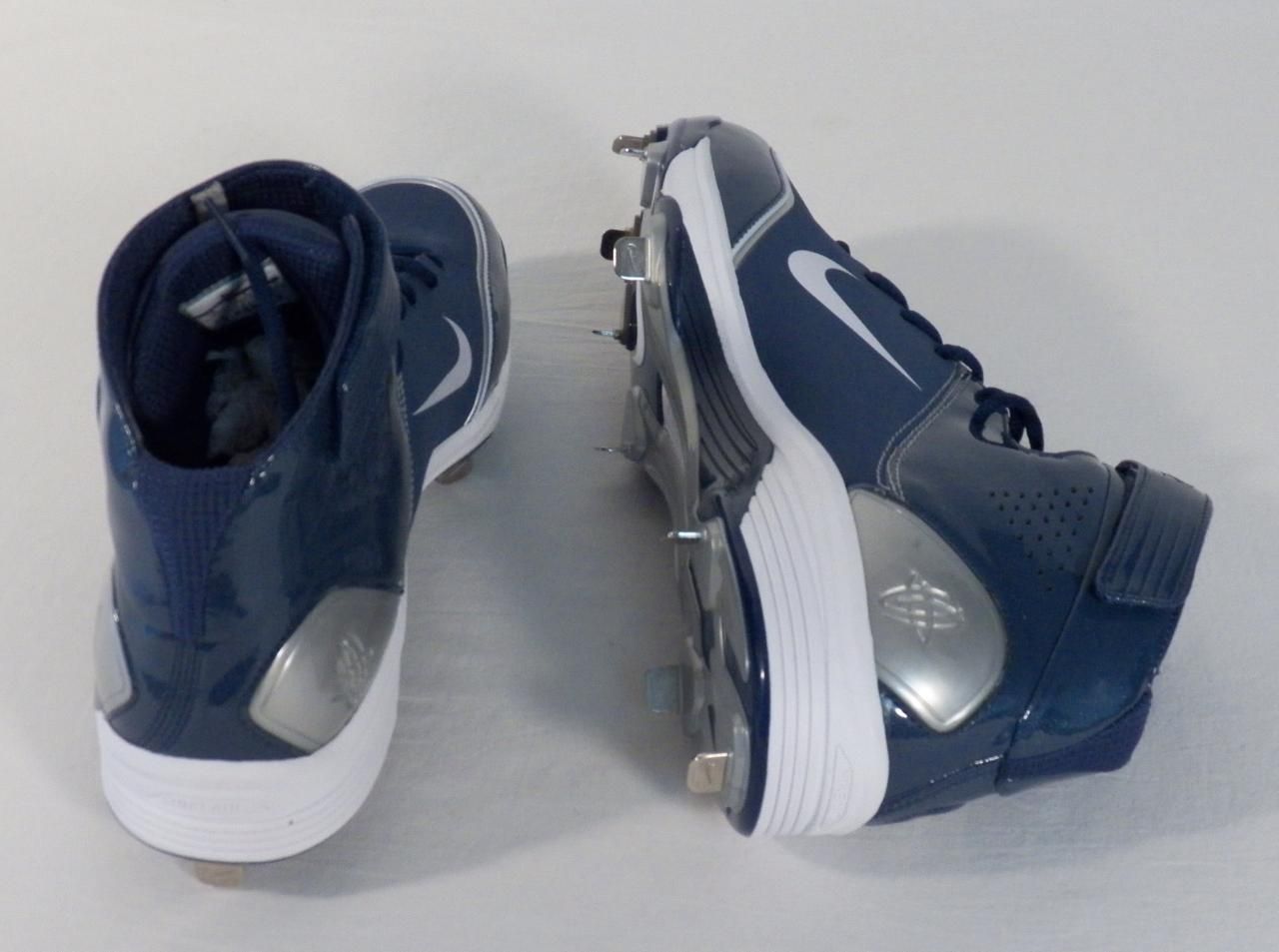 nike huarache blue cleats