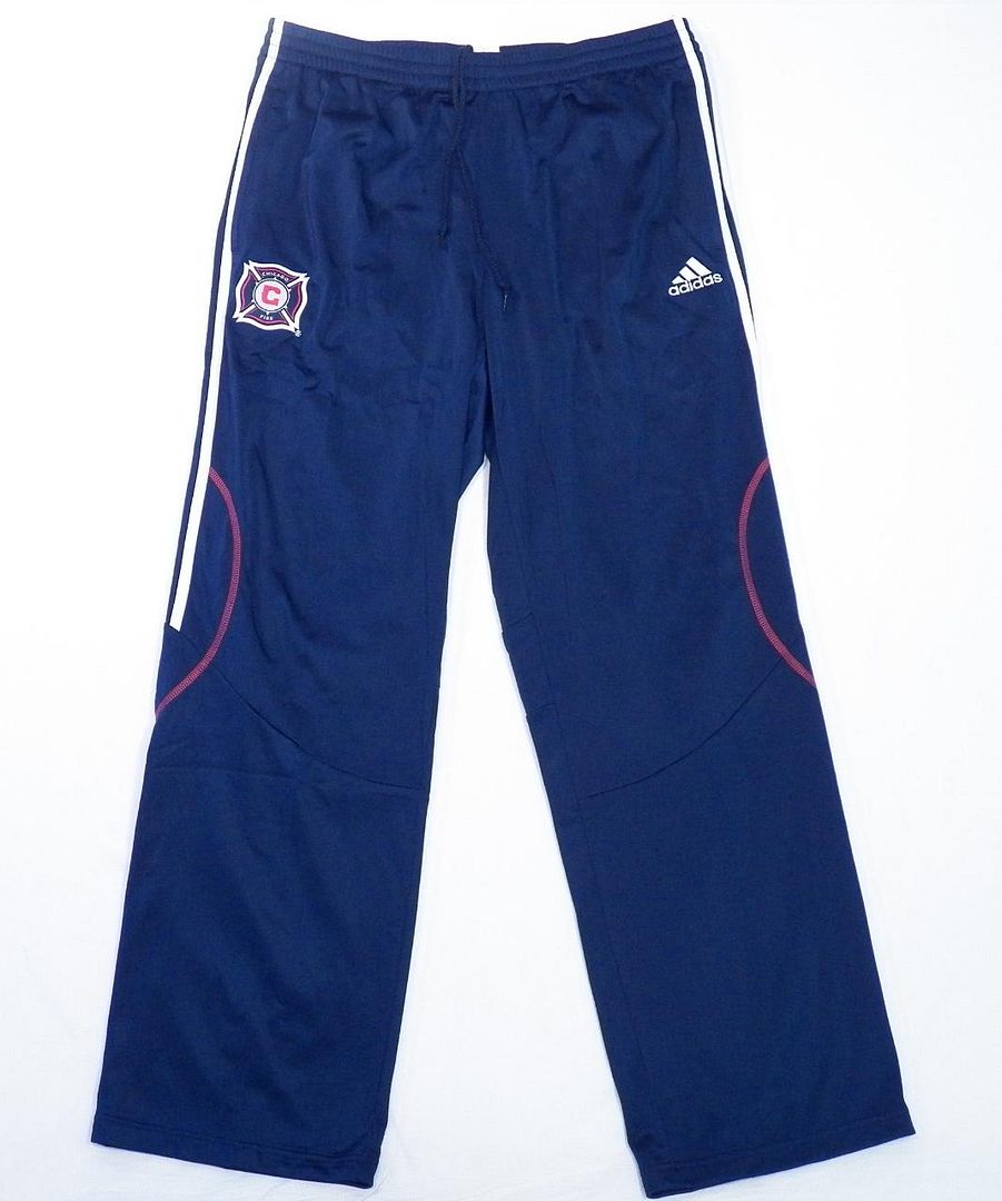 Adidas ClimaCool MLS Chicago Fire Navy Blue Track Pants Soccer Football Mens NWT eBay