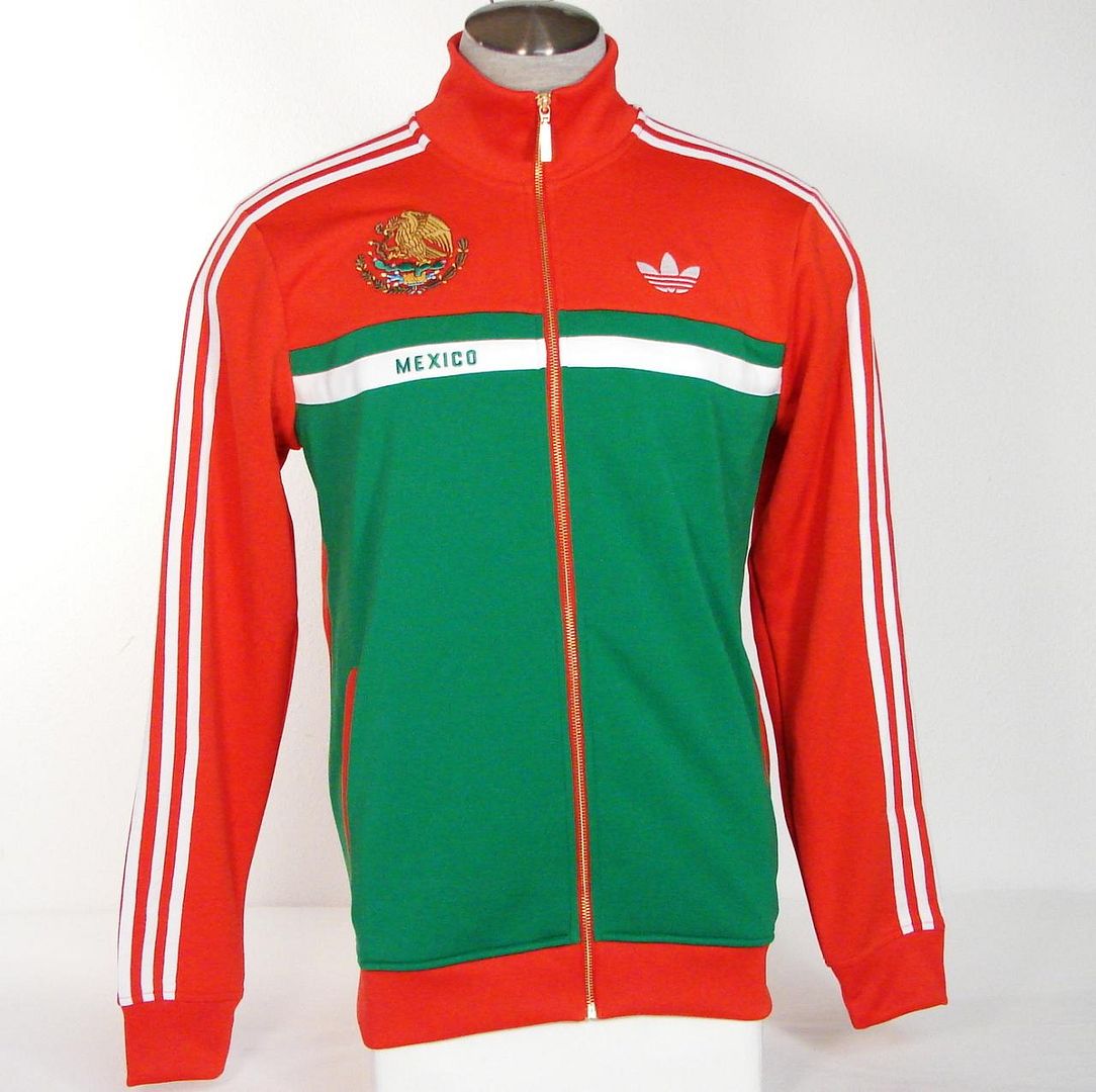 mexico adidas track jacket