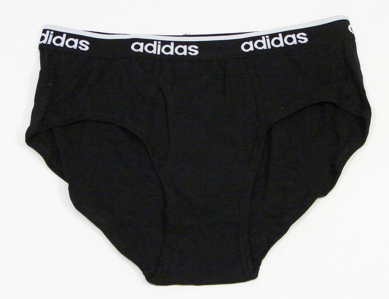 Adidas Low Rise Brief Mens 3 in Package White, H Gray & Black New in Package eBay