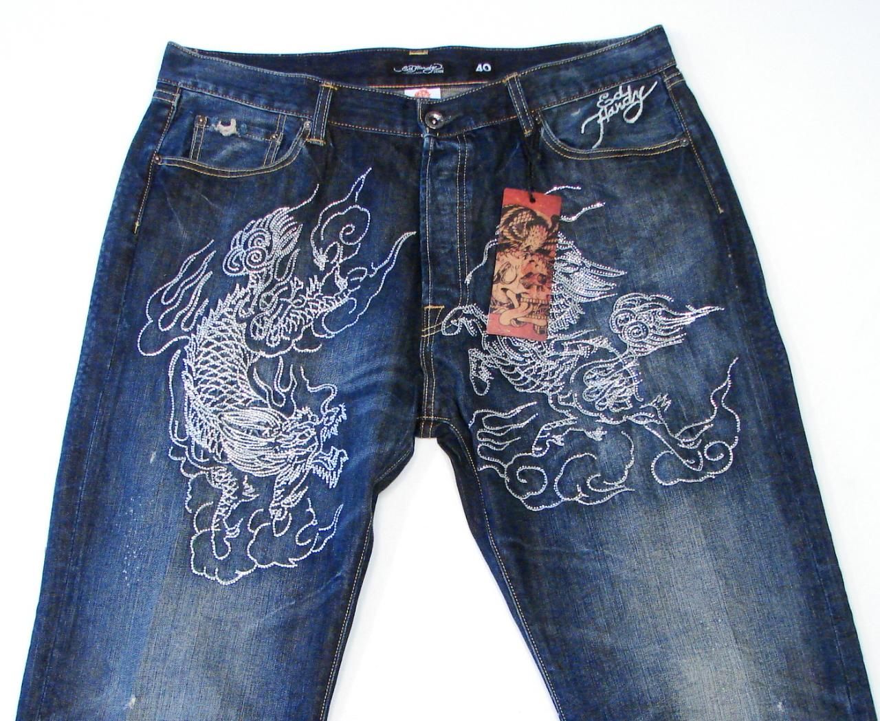 ed hardy jogger jeans