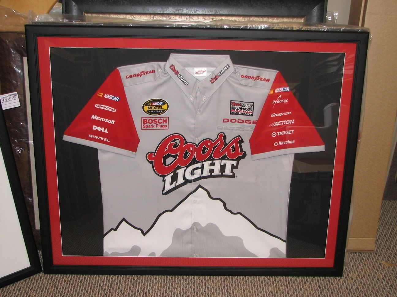 Jersey Framing Methods & Jersey Frame packages The Picture Framers