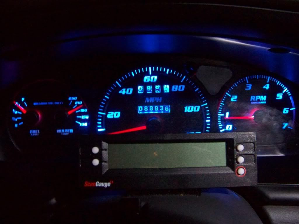 Instrument Cluster light change? - Taurus Car Club of America : Ford